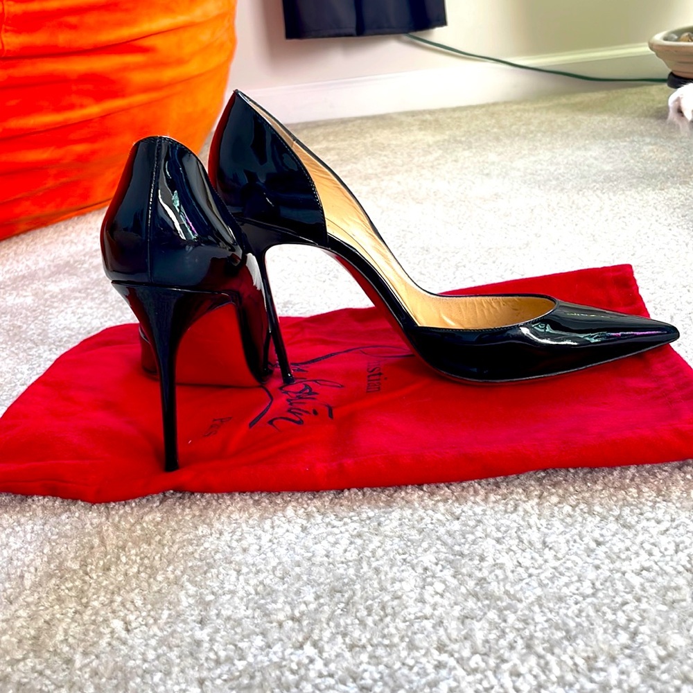 Black Christian Louboutin Heel